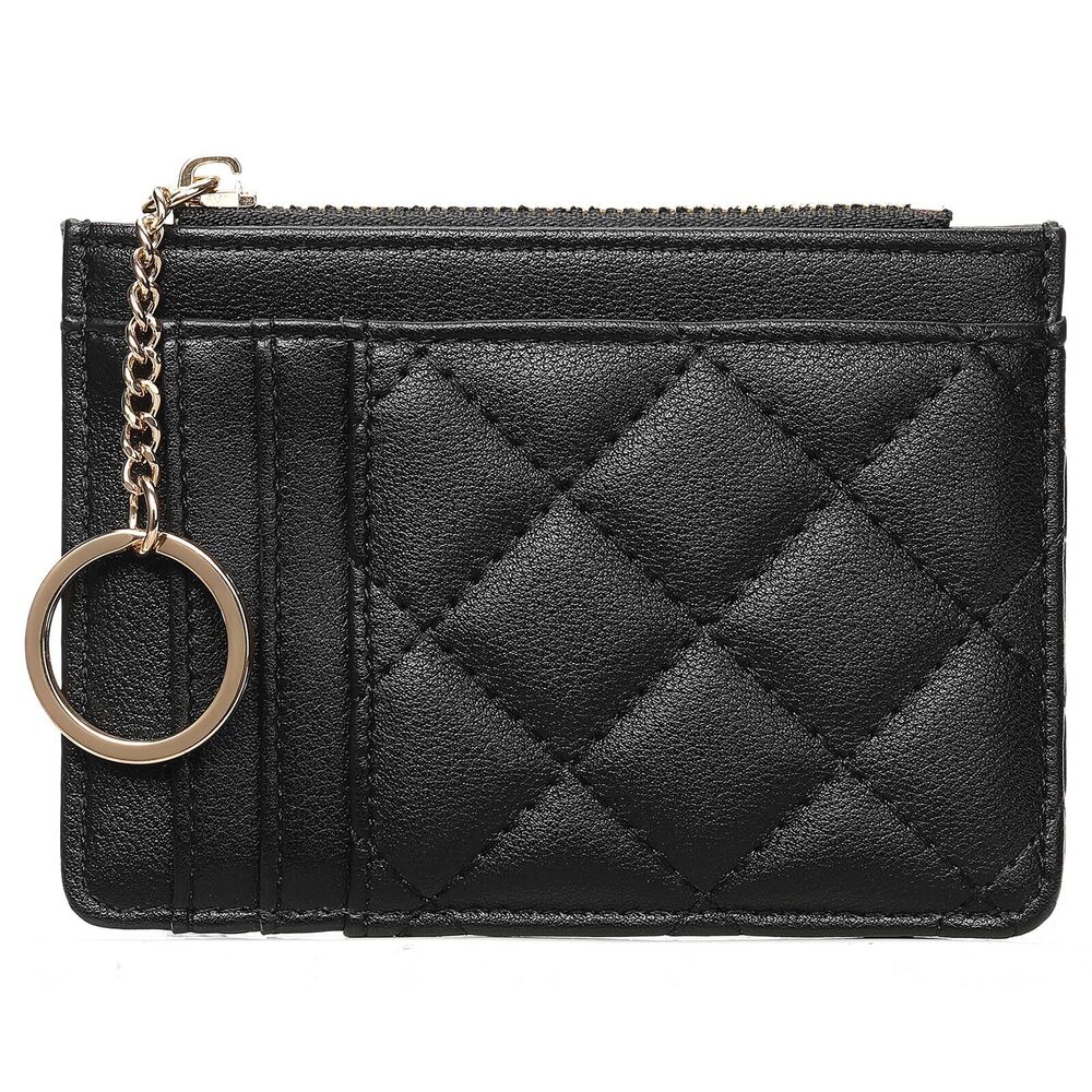 2972 Slim Front Pocket Wallets RFID Blocking Leather KeyChain Wallet Credit